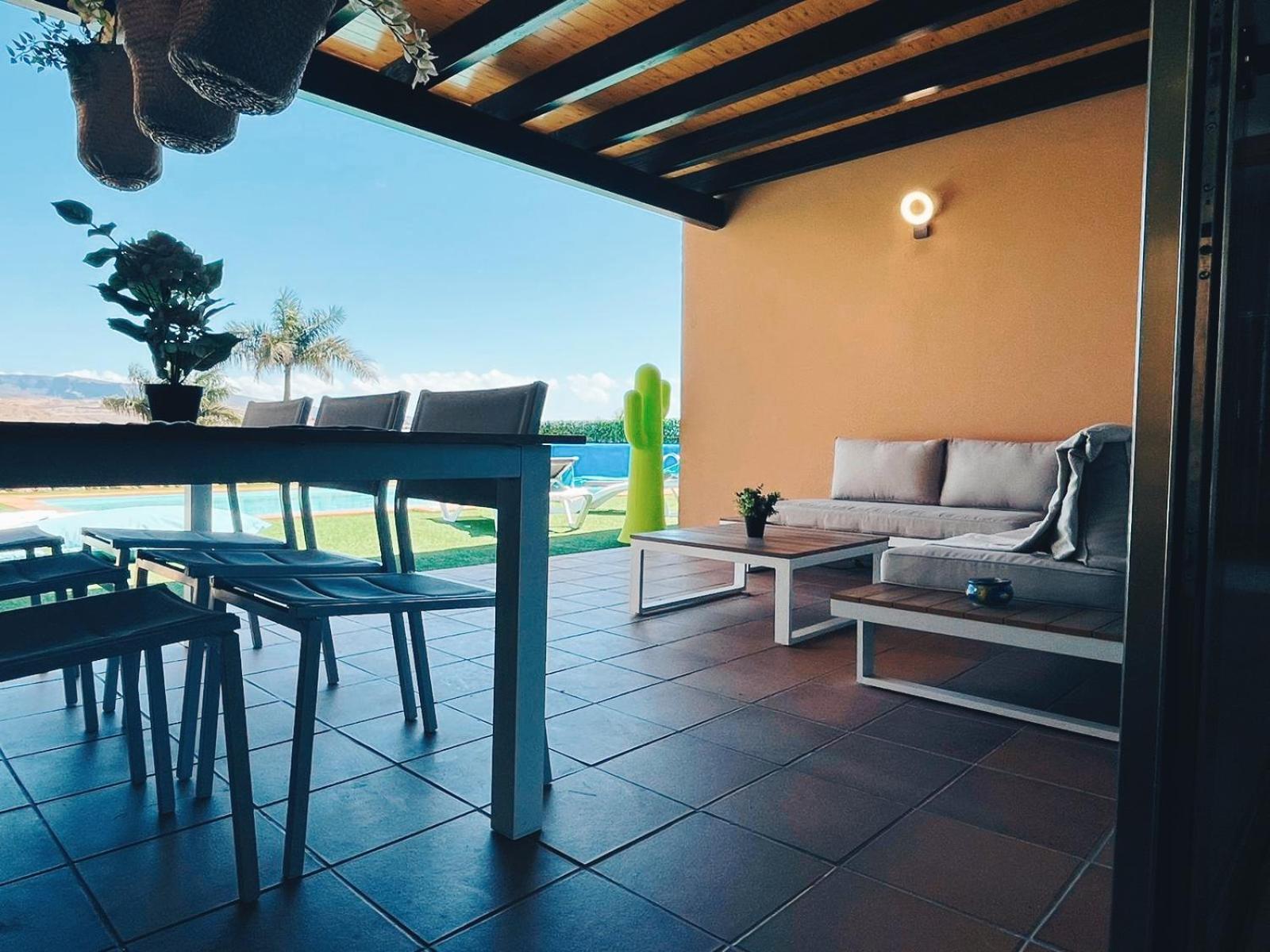 Villa Lía Salobre Golf Exterior foto