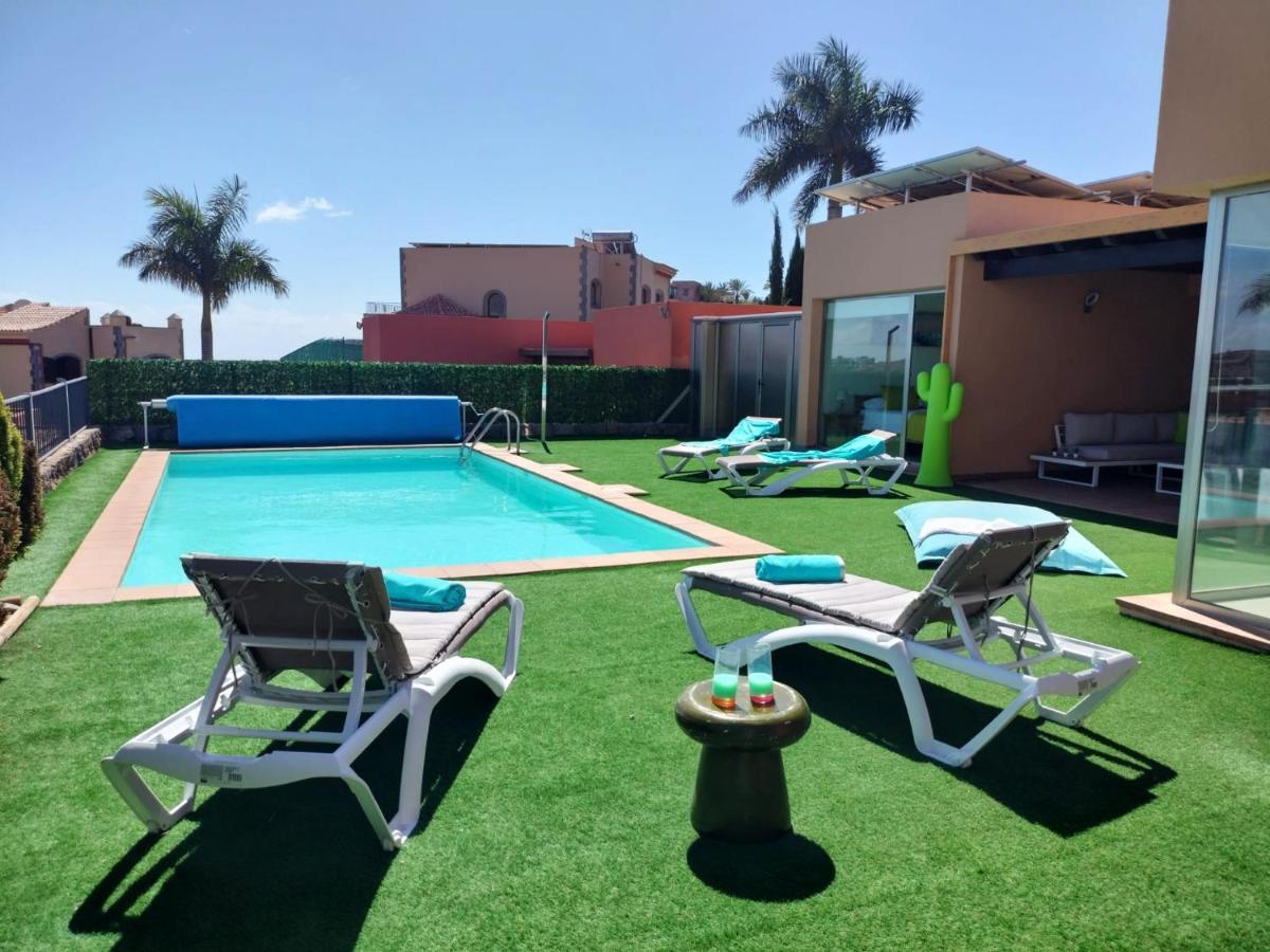 Villa Lía Salobre Golf Exterior foto